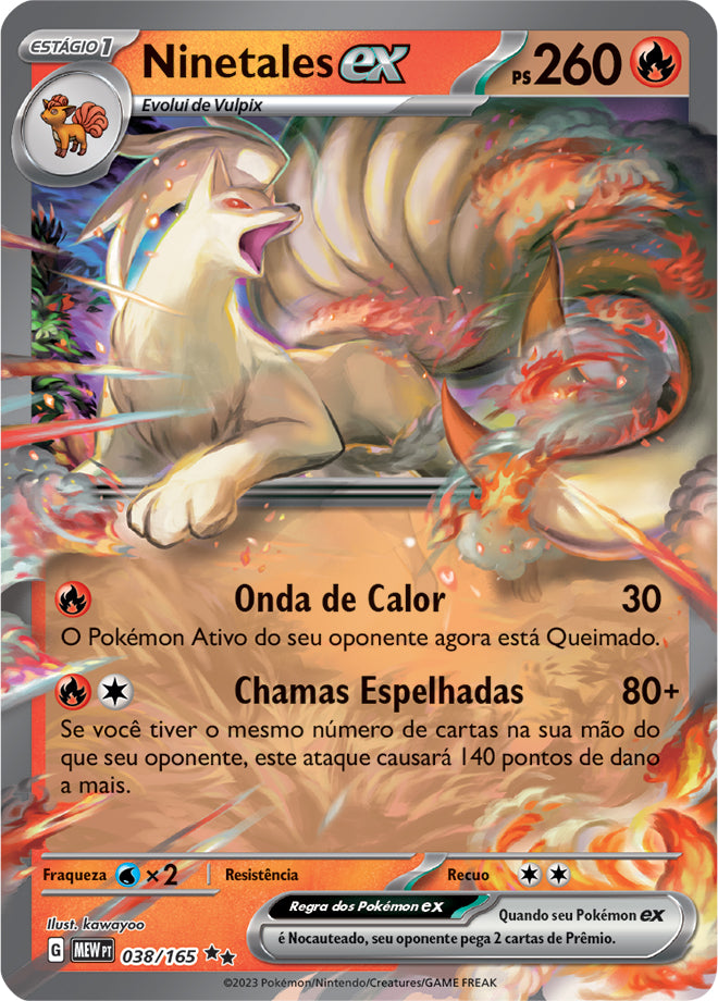 Ninetales ex - Pokémon TCG - MoxLand