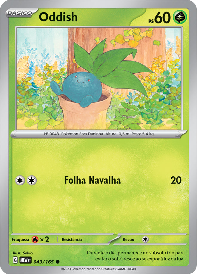 Oddish - Pokémon TCG - MoxLand