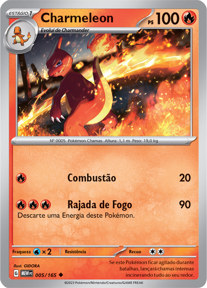 Charmeleon - Pokémon TCG - MoxLand