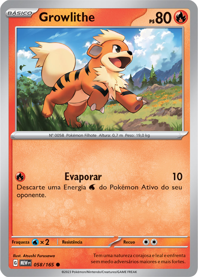 Growlithe - Pokémon TCG - MoxLand