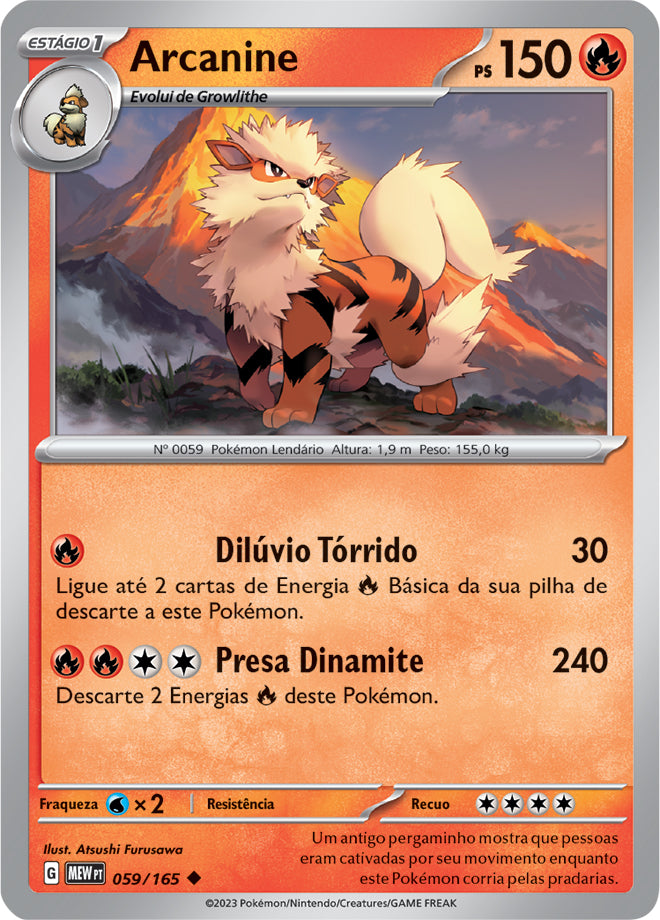 Arcanine - Pokémon TCG - MoxLand