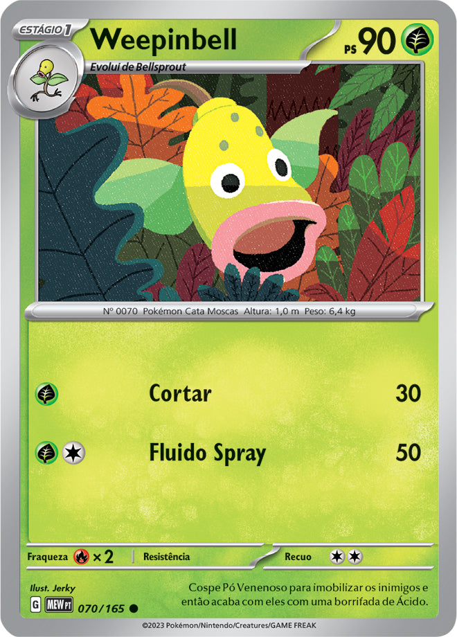 Weepinbell - Pokémon TCG - MoxLand