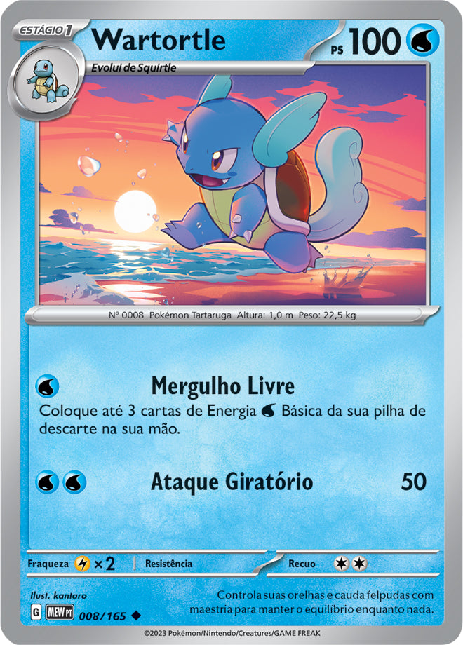 Wartortle - Pokémon TCG - MoxLand