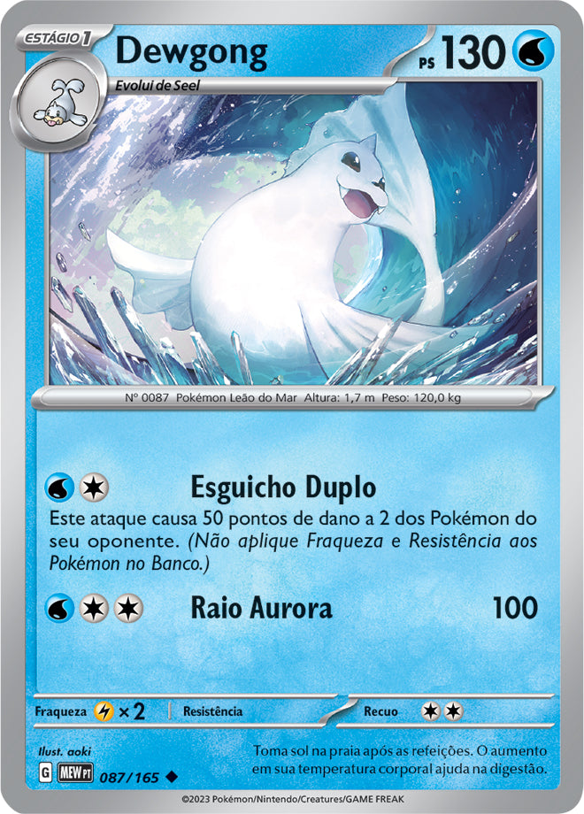 Dewgong - Pokémon TCG - MoxLand