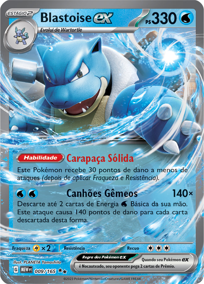 Blastoise ex - Pokémon TCG - MoxLand