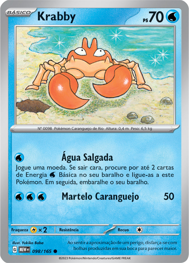 Krabby - Pokémon TCG - MoxLand