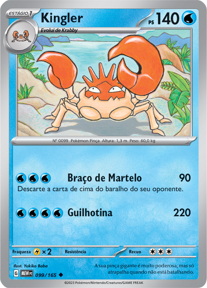 Kingler - Pokémon TCG - MoxLand