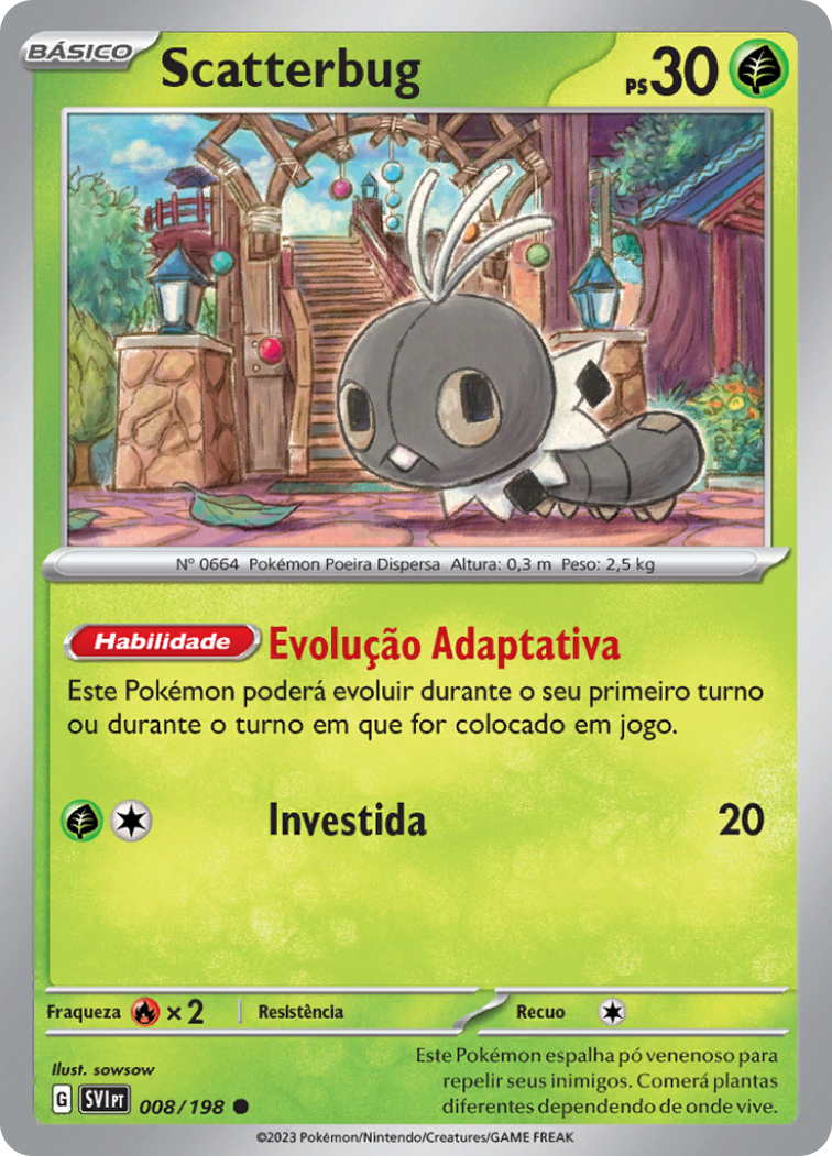 Scatterbug - Pokémon TCG - MoxLand