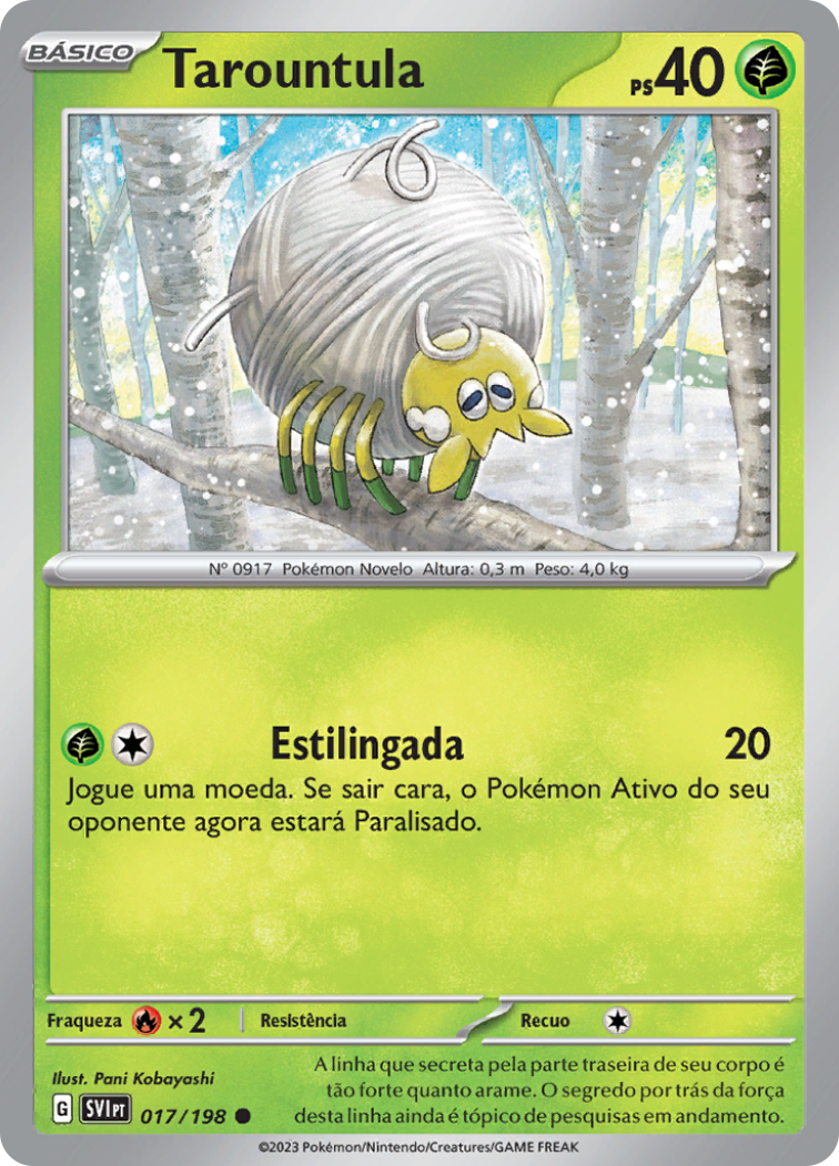 Tarountula - Pokémon TCG - MoxLand