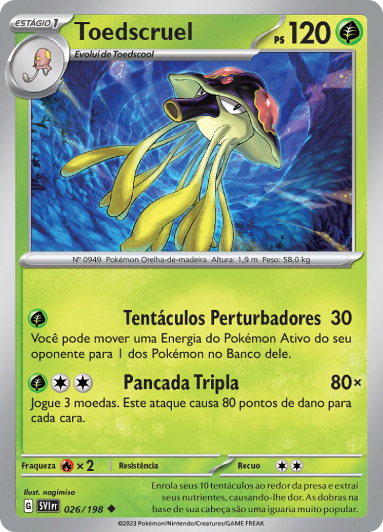 Toedscruel - Pokémon TCG - MoxLand