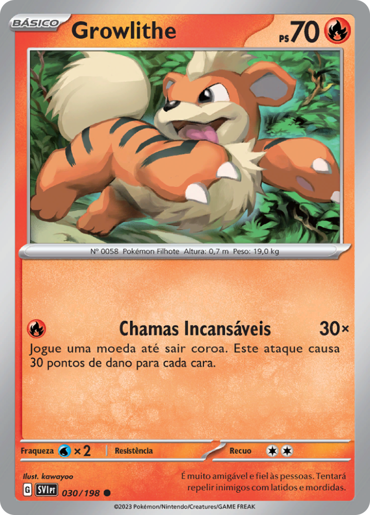 Growlithe - Pokémon TCG - MoxLand