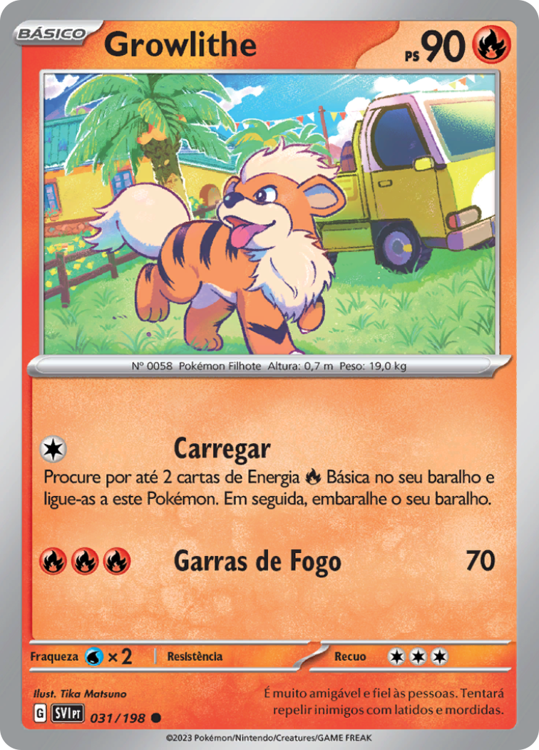 Growlithe - Pokémon TCG - MoxLand