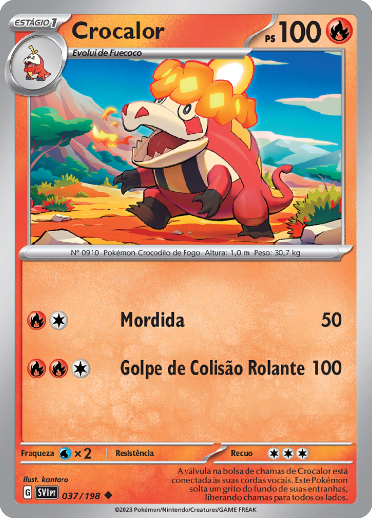 Crocalor - Pokémon TCG - MoxLand