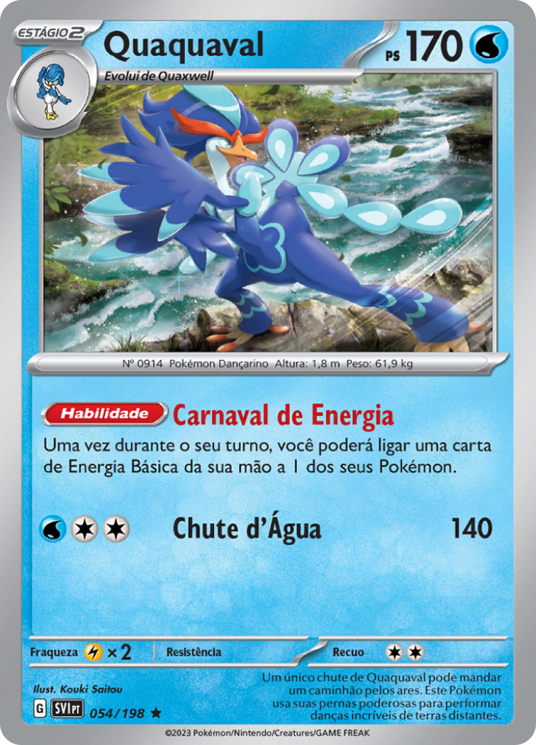 Quaquaval - Pokémon TCG - MoxLand