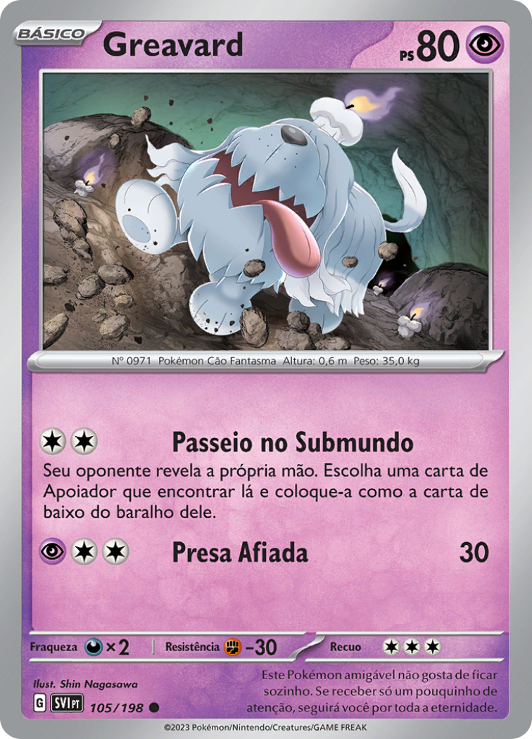 Greavard - Pokémon TCG - MoxLand