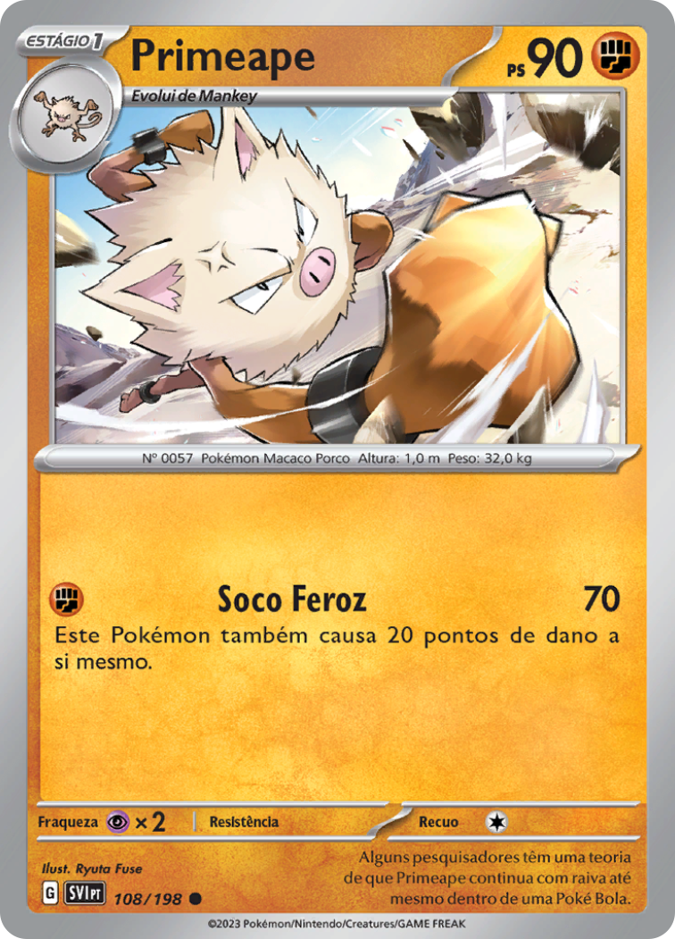 Primeape - Pokémon TCG - MoxLand