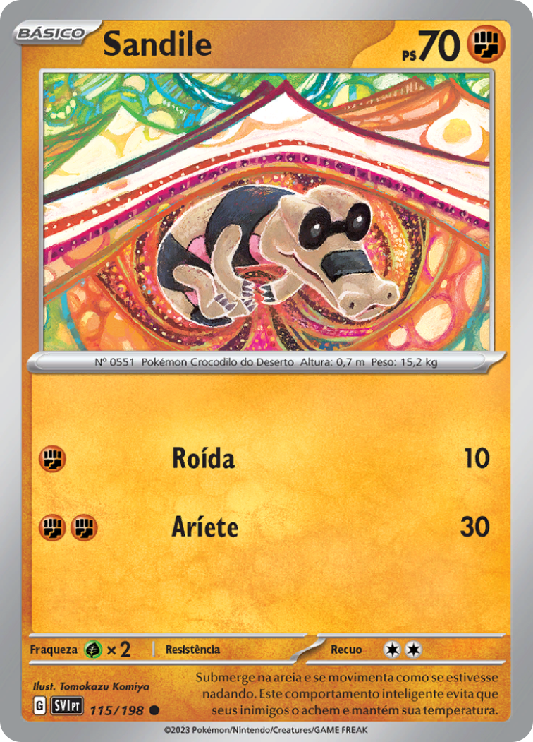 Sandile - Pokémon TCG - MoxLand