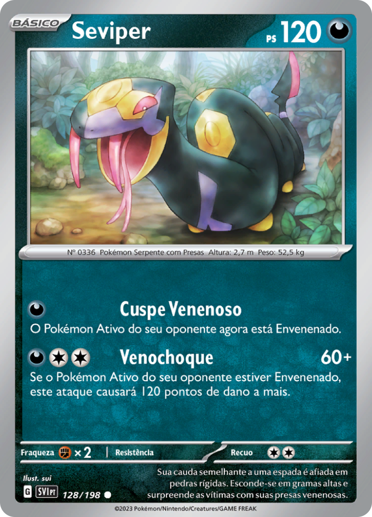 Seviper - Pokémon TCG - MoxLand