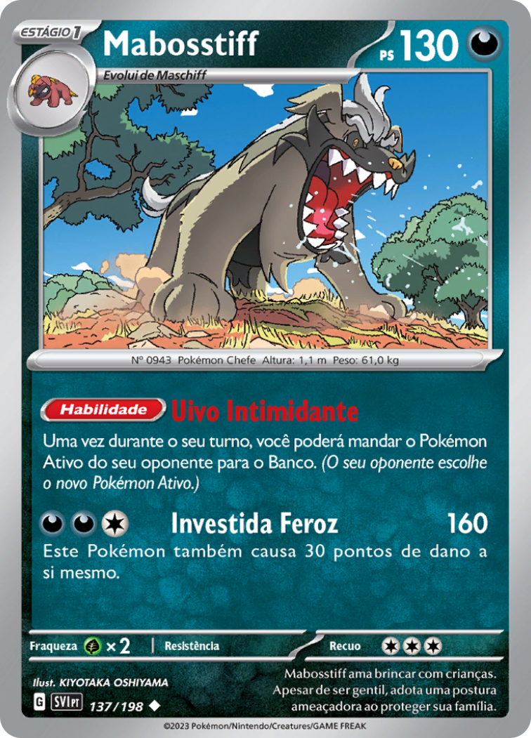 Mabosstiff - Pokémon TCG - MoxLand