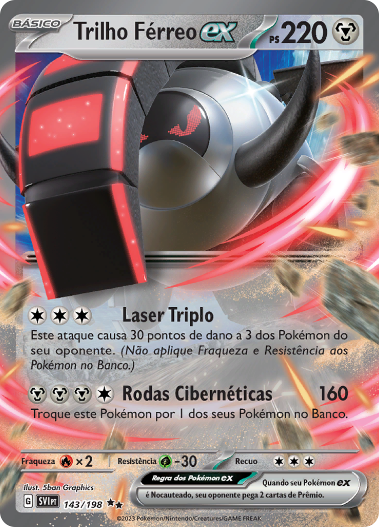 Trilho Férreo ex - Pokémon TCG - MoxLand