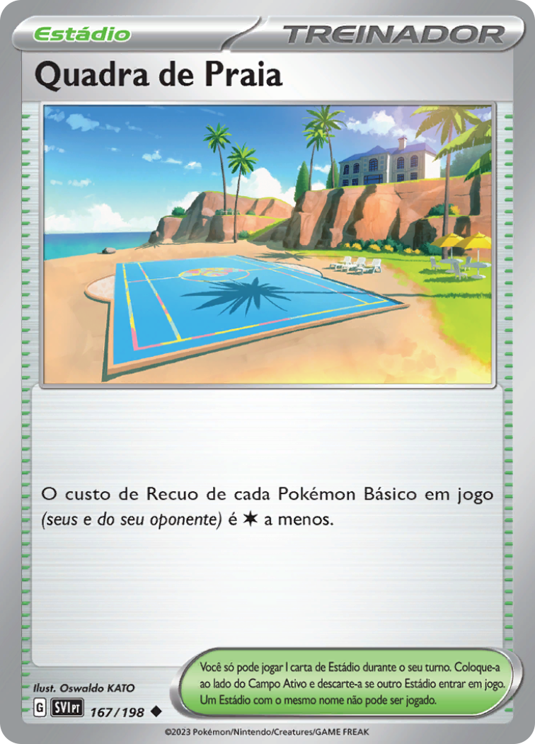 Quadra de Praia - Pokémon TCG - MoxLand