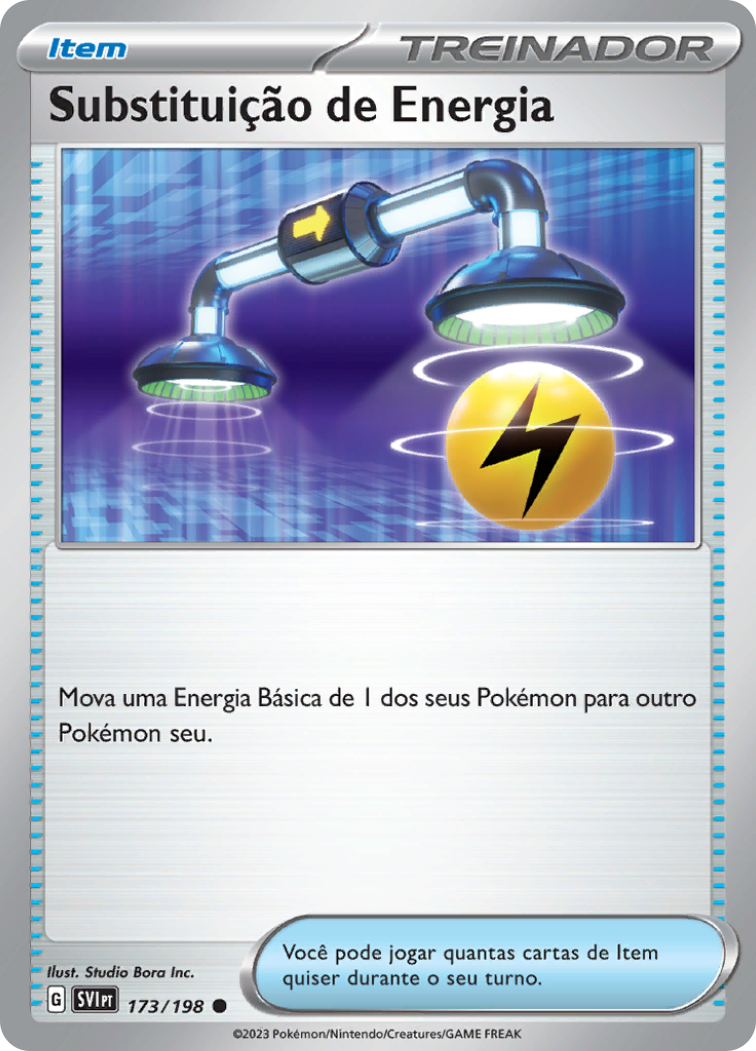 Substituição de Energia - Pokémon TCG - MoxLand