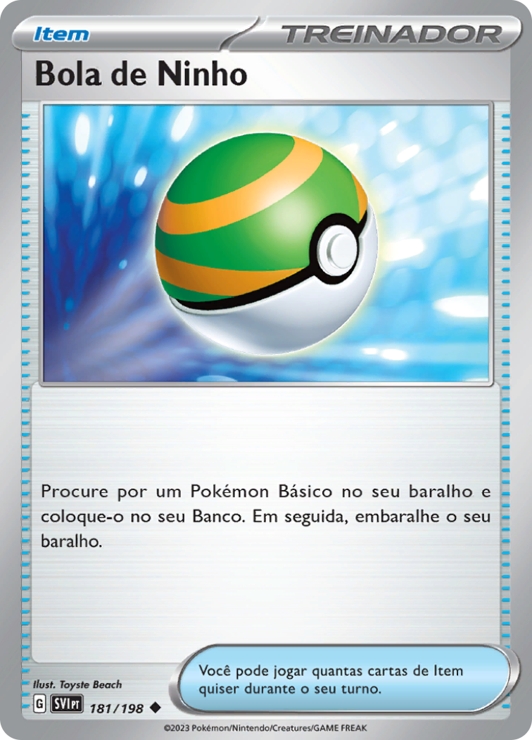 Bola de Ninho - Pokémon TCG - MoxLand