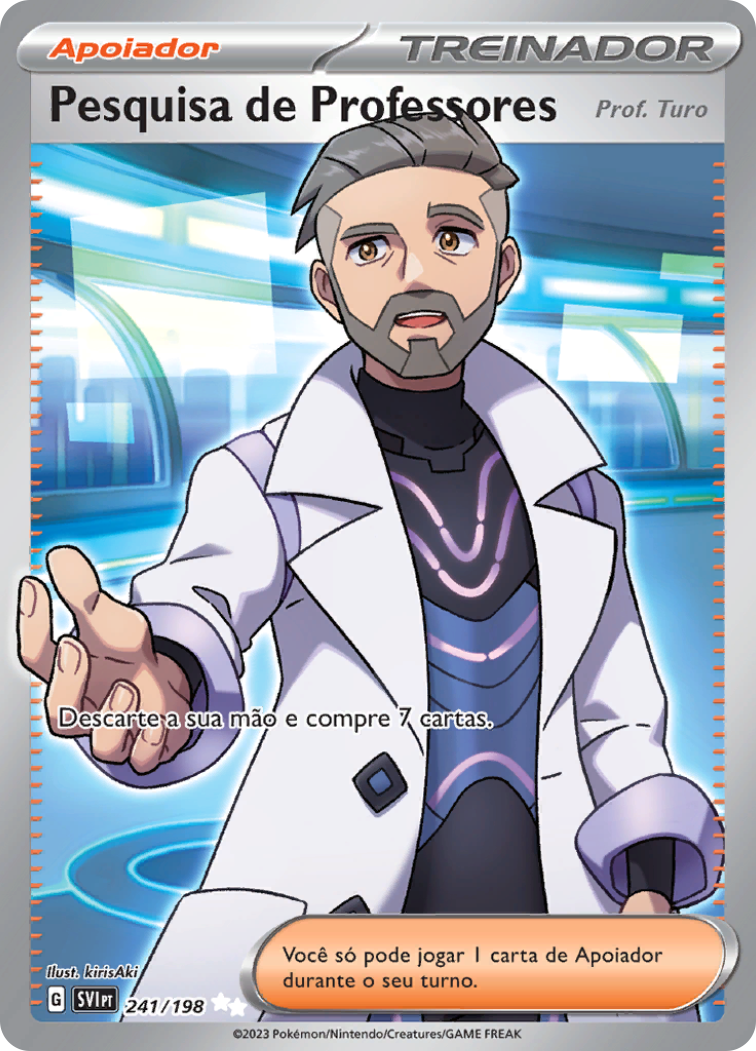 Pesquisa de Professores - Pokémon TCG - MoxLand