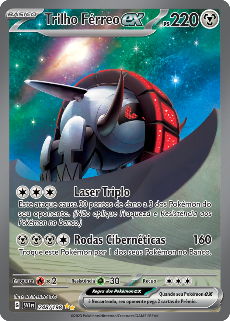 Trilho Férreo ex - Pokémon TCG - MoxLand