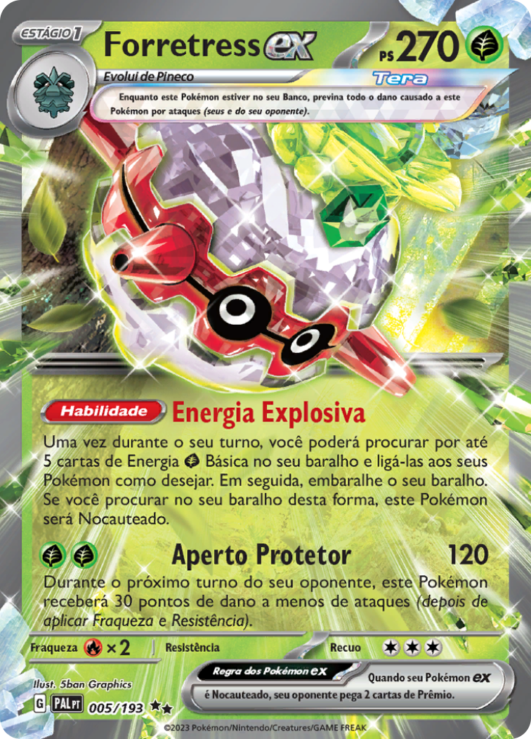 Forretress ex - Pokémon TCG - MoxLand