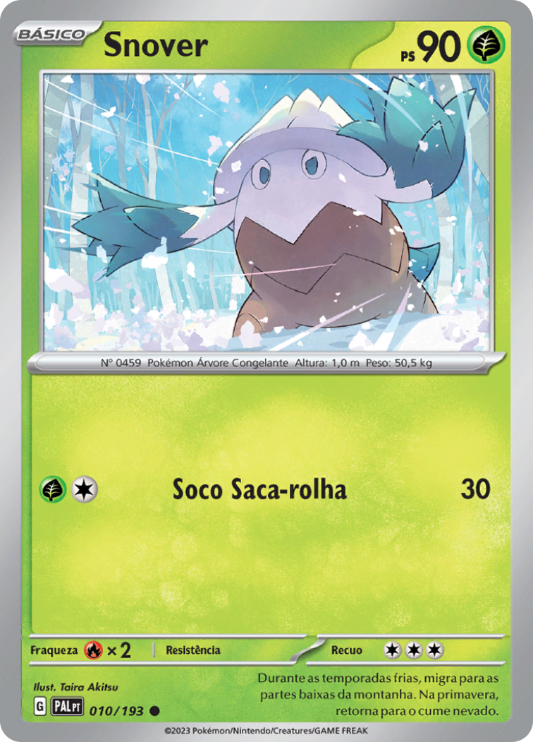 Snover - Pokémon TCG - MoxLand