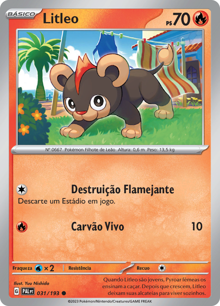 Litleo - Pokémon TCG - MoxLand
