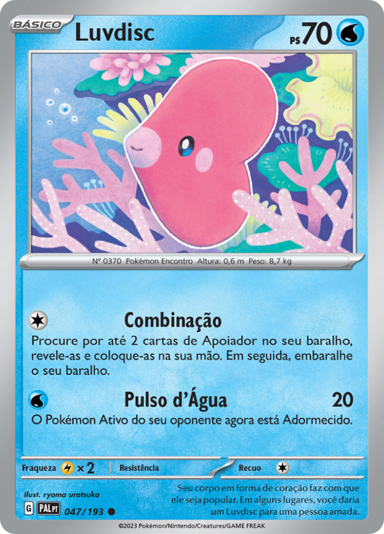 Luvdisc - Pokémon TCG - MoxLand