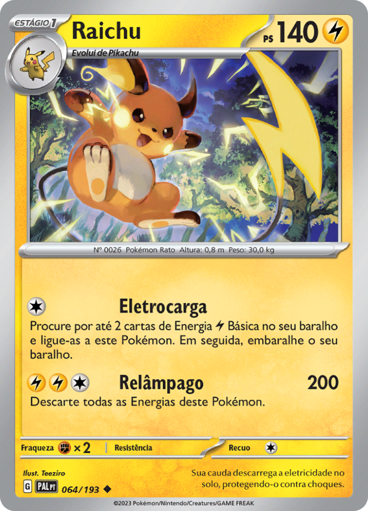 Raichu - Pokémon TCG - MoxLand