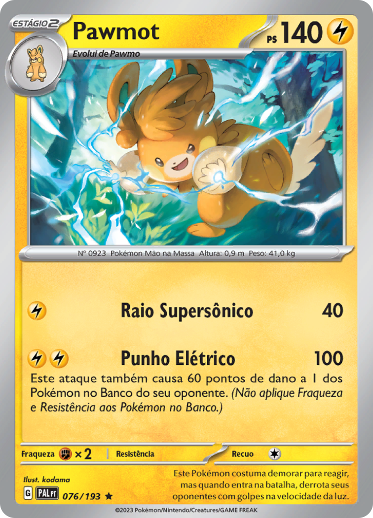 Pawmot - Pokémon TCG - MoxLand