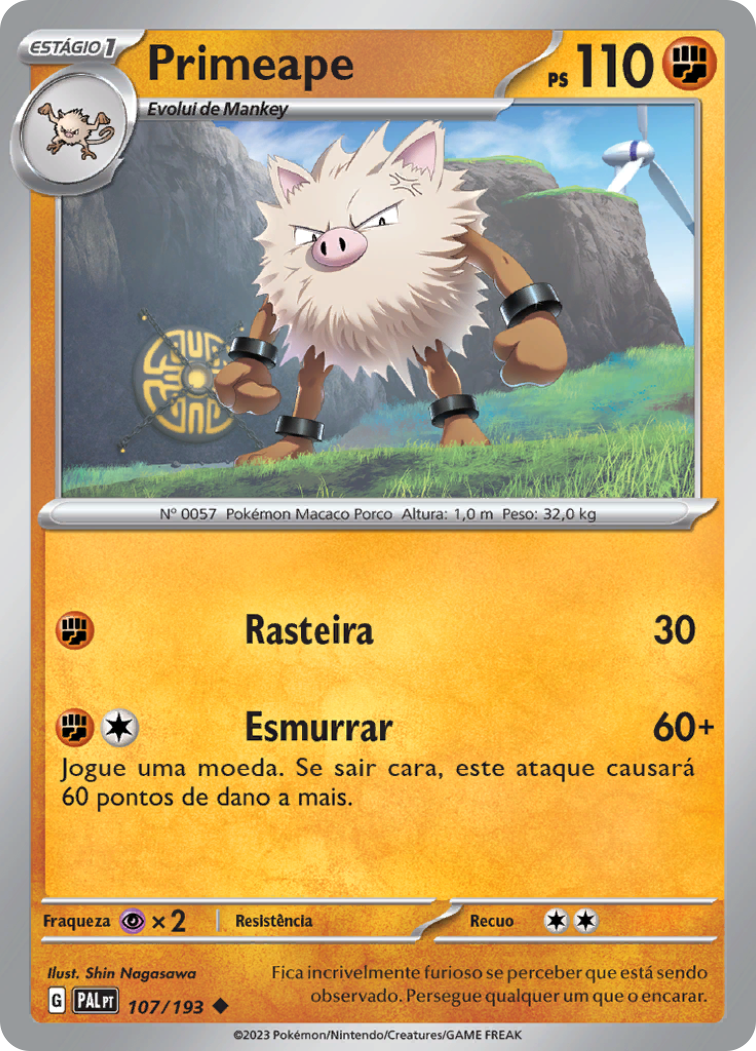 Primeape - Pokémon TCG - MoxLand