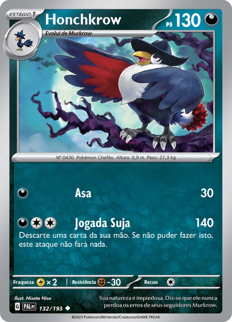 Honchkrow - Pokémon TCG - MoxLand