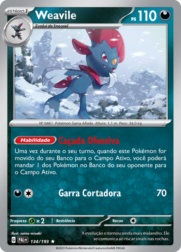 Weavile - Pokémon TCG - MoxLand