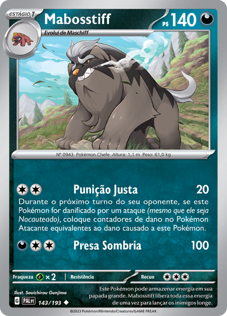 Mabosstiff - Pokémon TCG - MoxLand