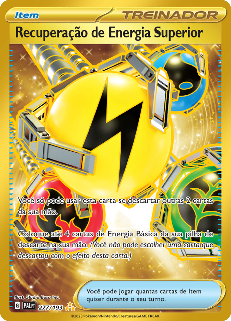 Recuperação de Energia Superior - Pokémon TCG - MoxLand